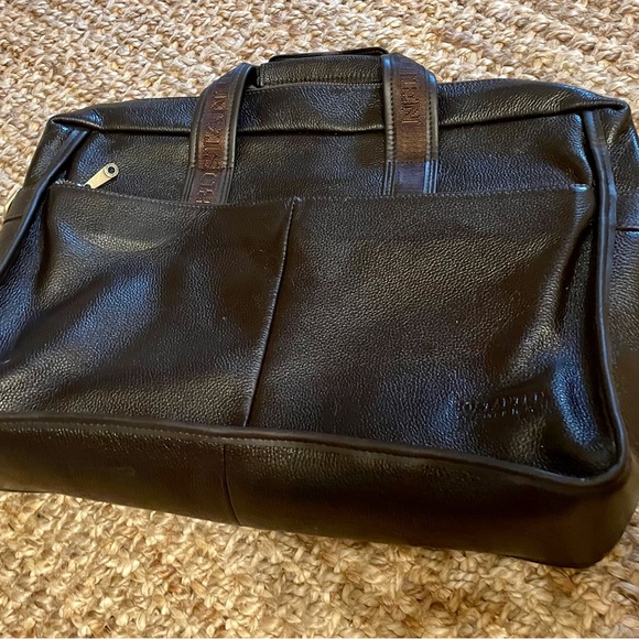 Bostanten leather Briefcase New w/o tag - Picture 7 of 10